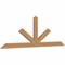 Ekena Millwork Saratoga Smooth Timber Gable Bracket, Western Red Cedar, 72"W x 24"H x 1 1/2"D x 3 1/2"F, 8/12 Pitch GBW072X24X0204SAR00SWR - alternate 3